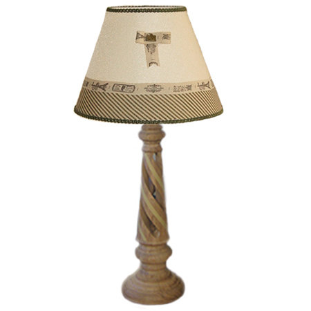 Настольная лампа (светильник) с абажуром NLD07