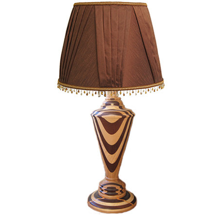 Настольная лампа (светильник) с абажуром NLD015
